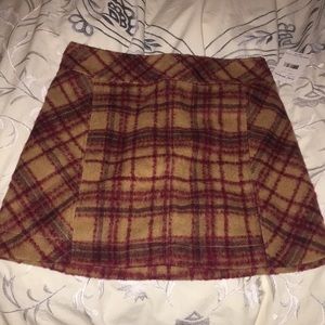 Free people plaid skirt !
